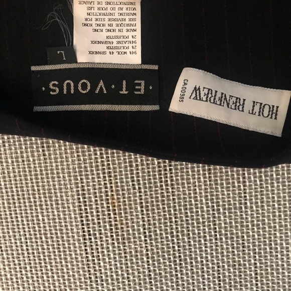 Fitted Pinstriped Vest - Picture 4 of 4